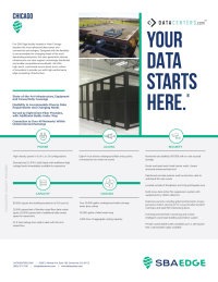 SBA Edge Chicago Data Center | Edge Computing and Connectivity in IL