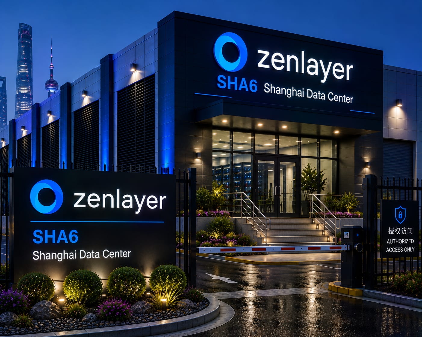 Zenlayer: SHA6 Shanghai Data Center