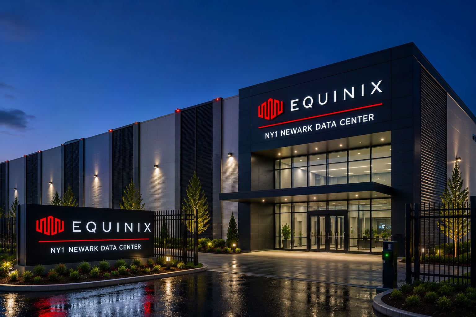 Equinix Data Center in Newark, New Jersey