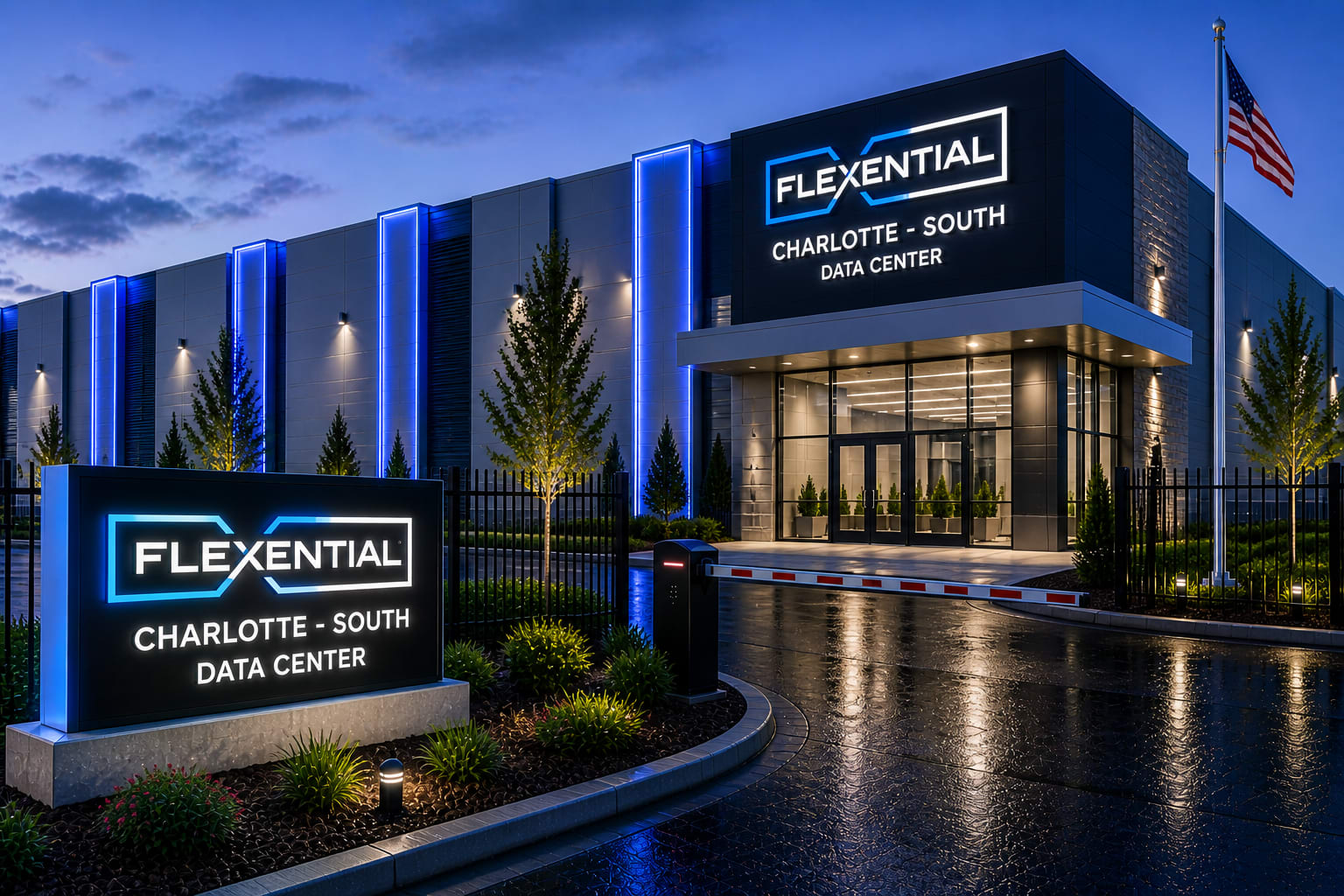 Flexential Data Center in Charlotte North Carolina
