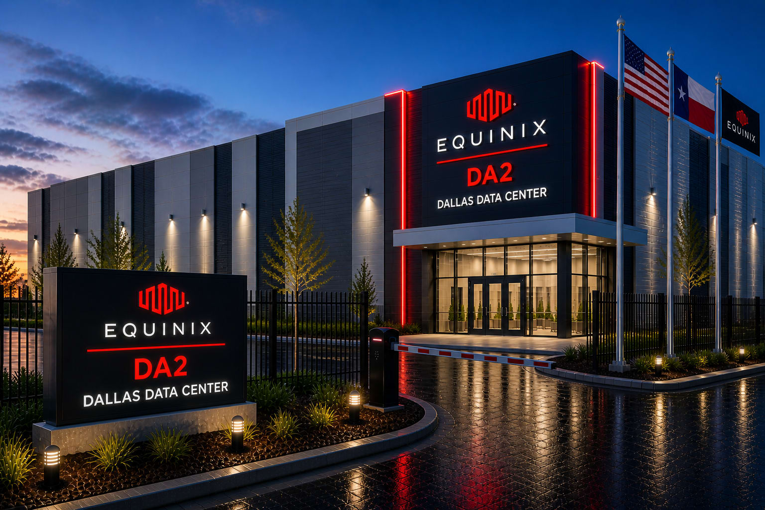 Equinix Data Center in Dallas, Texas