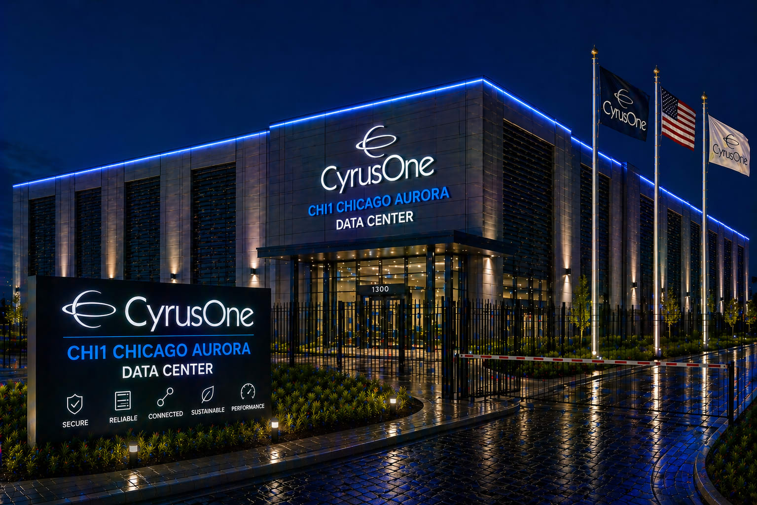 CyrusOne: CHI1 Chicago Aurora Data Center