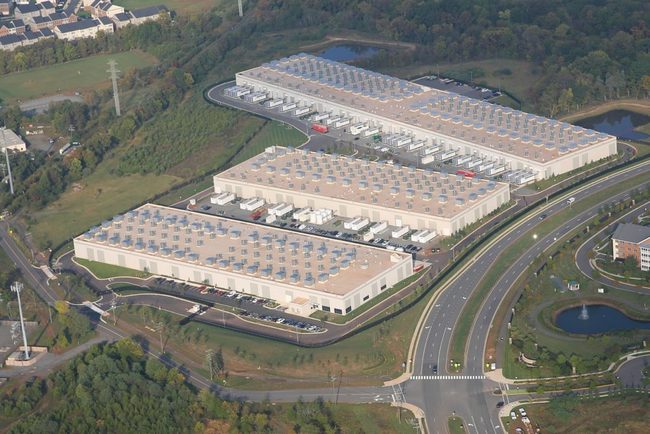 Amazon AWS Data Center in Ashburn Virginia