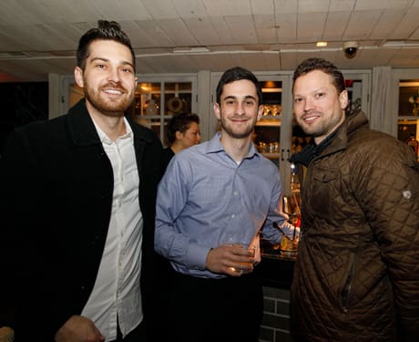 Co-workers came out to support one of Pitch Distilled’s three finalists.