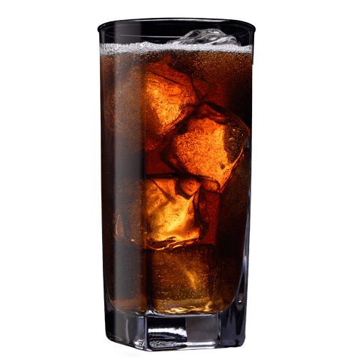 Jack and Cola Cocktail