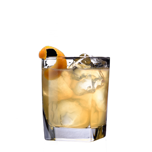 Silent Seven Cocktail served with orange peel