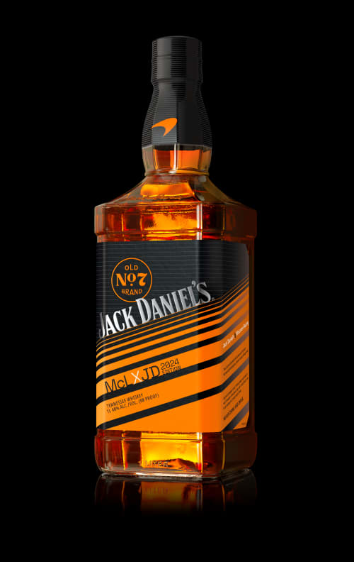 Garrafa Jack Daniel's & McLaren Edição Limitada 2024