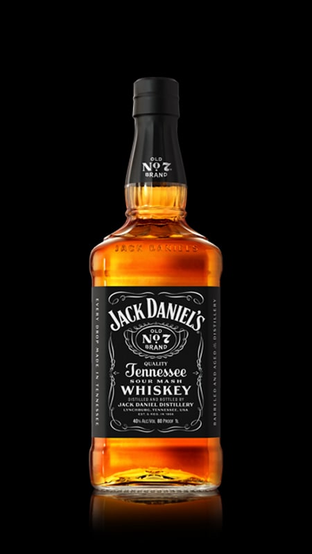 Jack Daniel's Old Number 7 Tennessee Whiskey 750ml Bottle