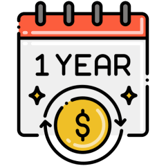 Yearly subscription for 24/7 professional monitoring of your medical alarm