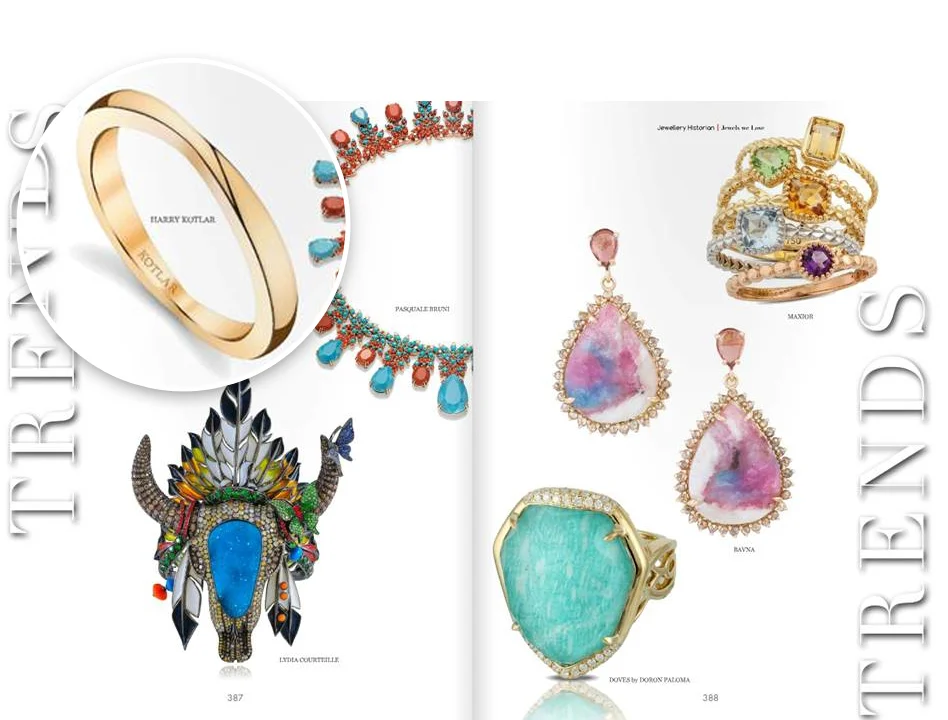 Harry Kotlar featured in the October issue of Jewellery Historian