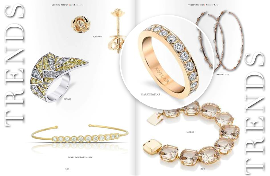 Harry Kotlar featured in the October issue of Jewellery Historian