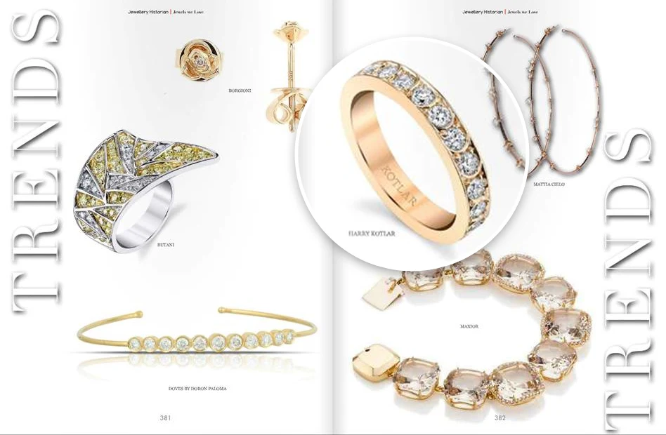 Harry Kotlar featured in the October issue of Jewellery Historian