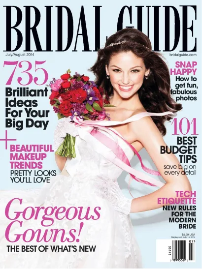 Harry Kotlar earrings featured in Bridal Guide
