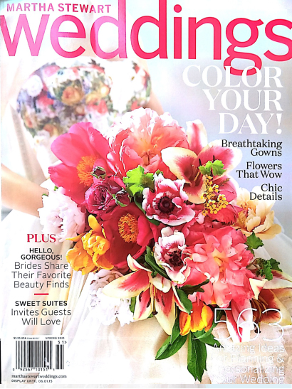 Harry Kotlar ring featured on Martha Stewart Weddings Spring 2015 issue