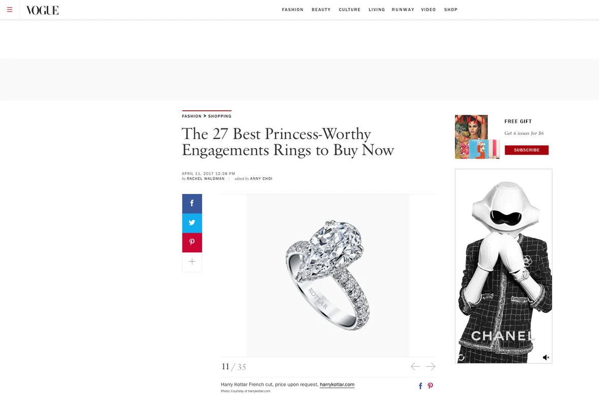 Harry Kotlar on Vogue.com.