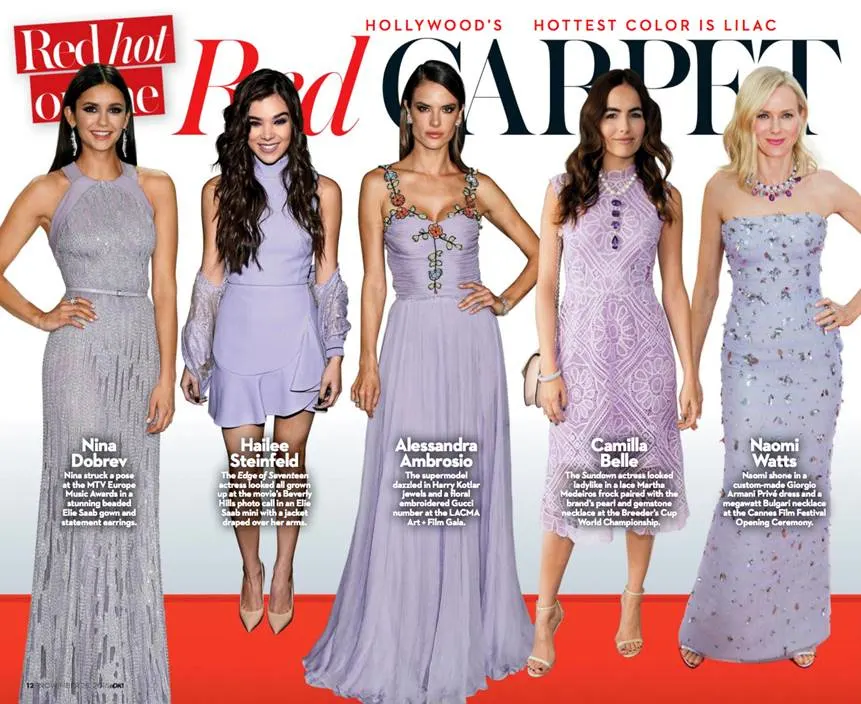 Alessandra Ambrosio wears Harry Kotlar in the November 28th issue of OK!