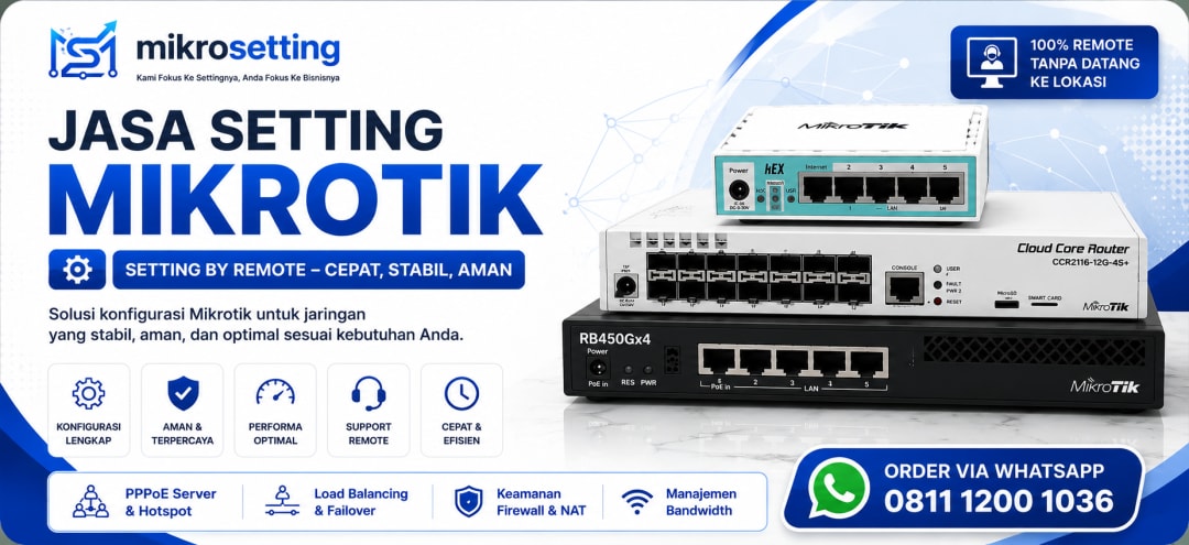 Jasa Setting Mikrotik