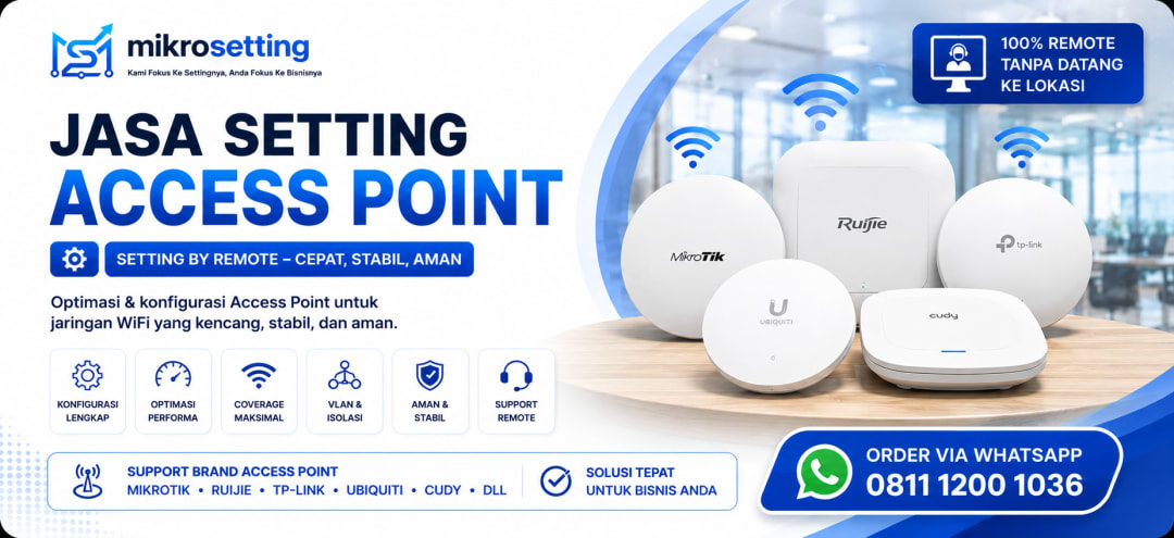 Jasa Setting Access Point / ONU