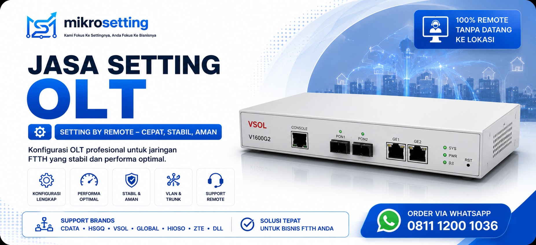 Jasa Setting OLT