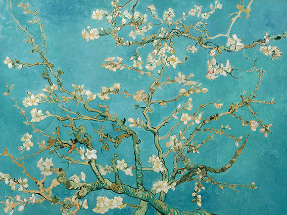 Vincent van Gogh, Amandelbloesem (detail), 1890, Van Gogh Museum, Amsterdam