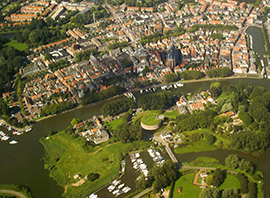 Luchtfoto Weesp