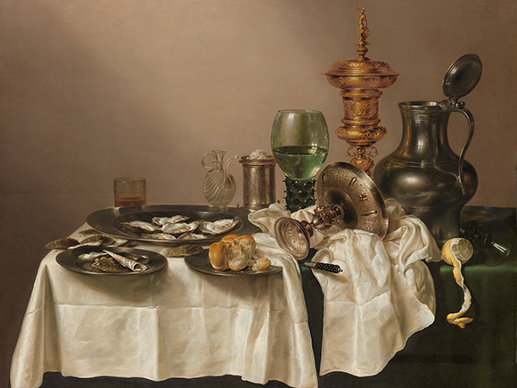 Willem Claesz. Heda, Stilleven met vergulde bokaal, 1635, Rijksmuseum Amsterdam