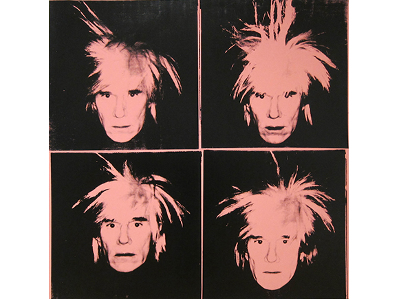Andy Warhol, Self-Portrait, 1986, San Francisco Museum of Art_groot