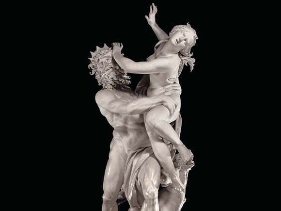 Gian Lorenzo Bernini, De roof van Persephone, 1621-22. Galleria Borghese, Rome_groot