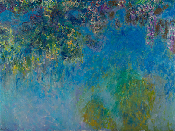 Claude Monet, Blauwe regen, 1917-1920, Gemeentemuseum Den Haag_groot