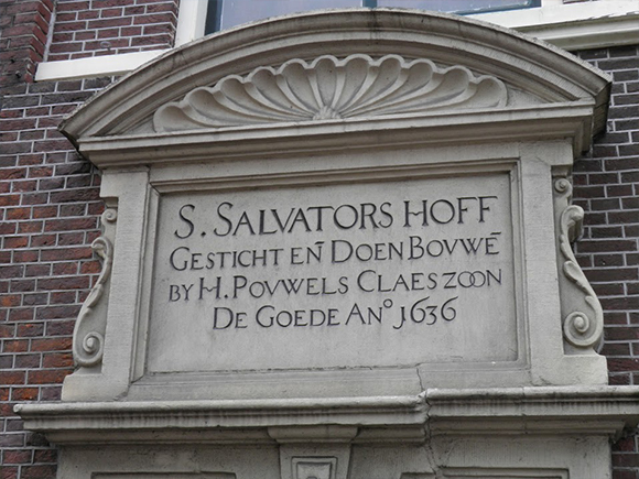 Hofjes in Leiden - Salvatorhof_groot