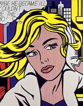 Roy Lichtenstein M-M-Maybe