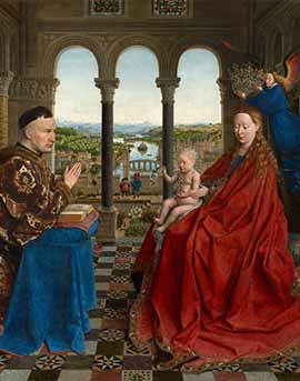 Van Eyck_Louvre_Rolin