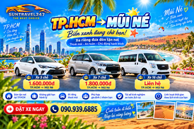 TP.HCM - MŨI NÉ
