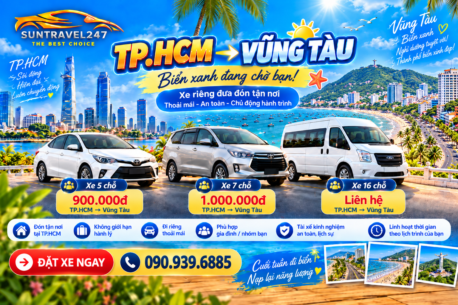 TP.HCM → VŨNG TÀU