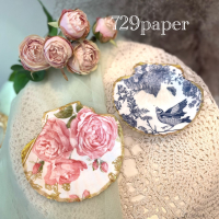 【蝶古巴特】拼貼 - 大貝殼首飾碟 手作課程