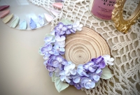 [奶油黏土] 韓式奶油黏土唧花蠟燭台 ( 繡球花班) 手作課程     