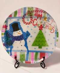 【蝶古巴特】拼貼 - 玻璃碟 手作課程