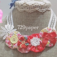 [布藝] 拼布頸錬 手作課程