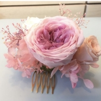 [保鮮花] 製作工作坊 - 頭飾手花 手作課程