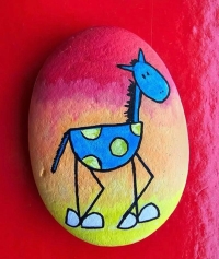 [彩繪] 幸福石頭彩繪 手作課程