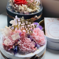 [香皂花] 母親節康乃馨玫瑰花禮盒 手作課程
