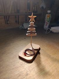[木製] 聖誕樹收納盤 手作課程