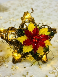 水晶花聖誕掛飾 手作課程