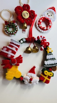 [扭扭棒] 聖誕公仔造型花環 手作課程