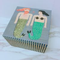 【蝶古巴特】拼貼 - 木盒手作課程