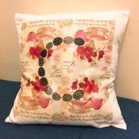 【蝶古巴特】拼貼 - cushion套 手作課程