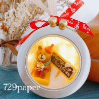 [燈飾] 聖誕情景小燈掛飾 手作課程 