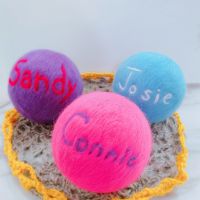 [羊毛] 英文名字幸運球 手作課程