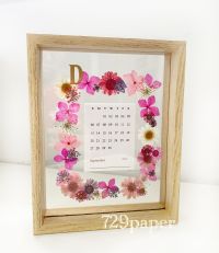 [壓花] 座枱月曆 手作課程