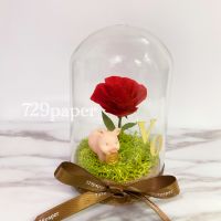 [紙藝] 情人節紙藝花玻璃瓶 手作課程